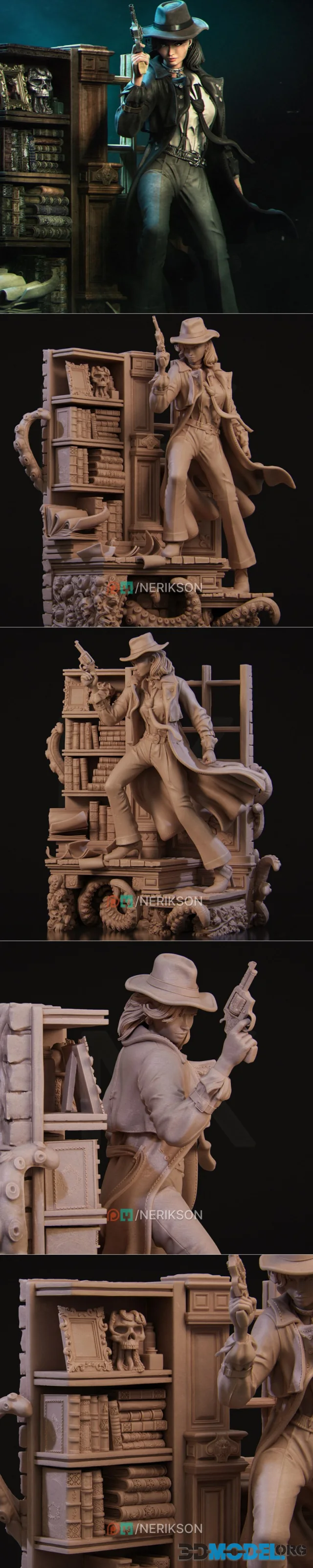 Nerikson - Laura Diorama – Printable