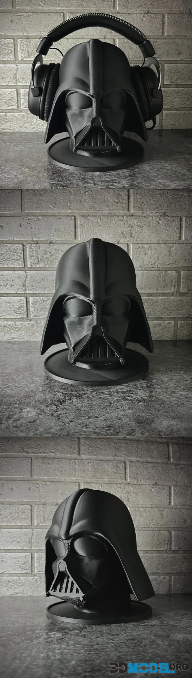 Headphone Stand - Darth Vader Bust - Star Wars – Printable
