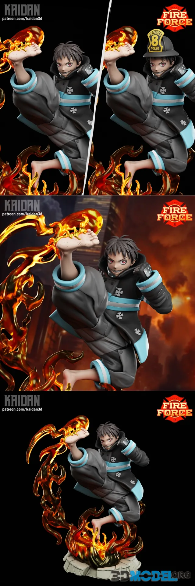 Kaidan3D - Shinra – Printable