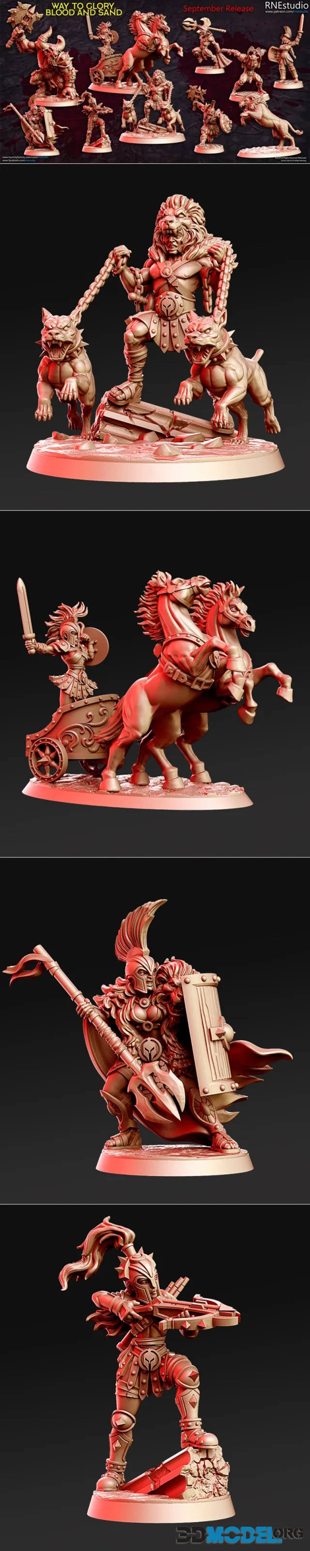 RN Estudio - Way to Glory, Blood and Sand – Printable