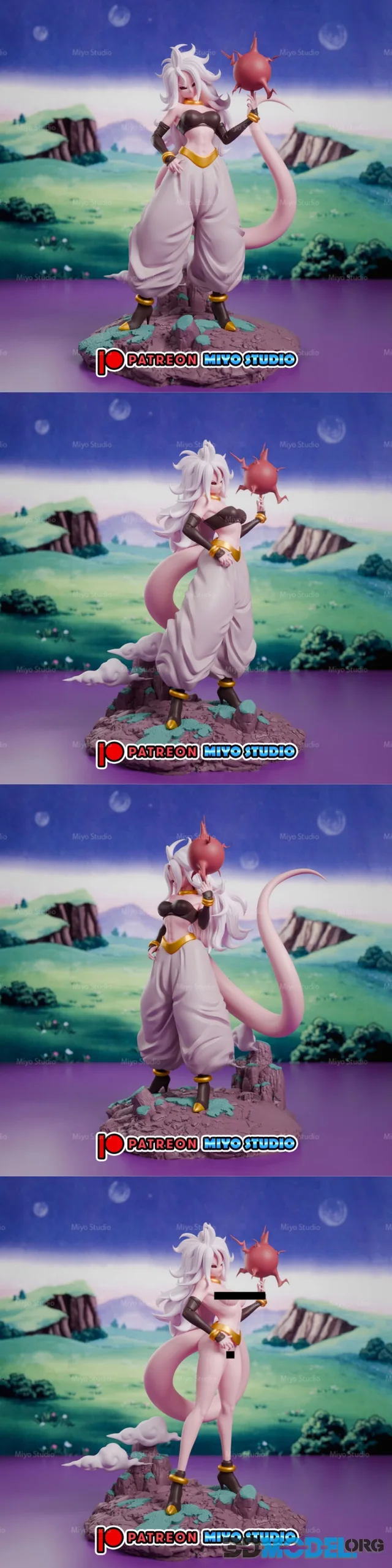 Miyo Studio - Android 21 – Printable