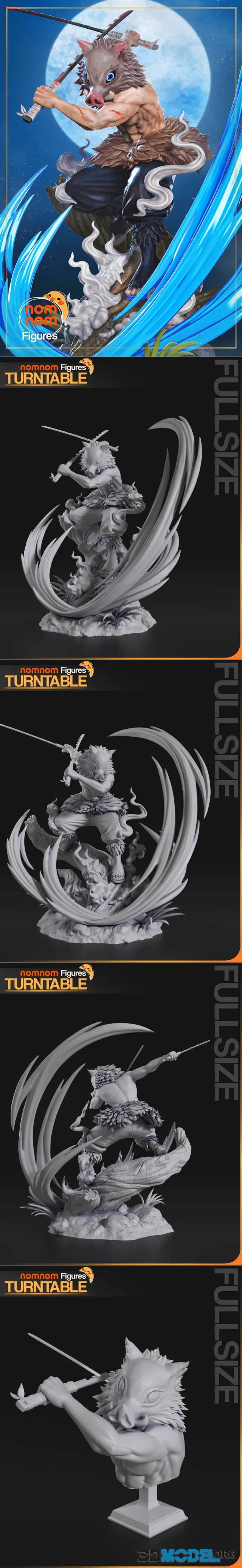 Nomnom Figures - Inosuke – Printable