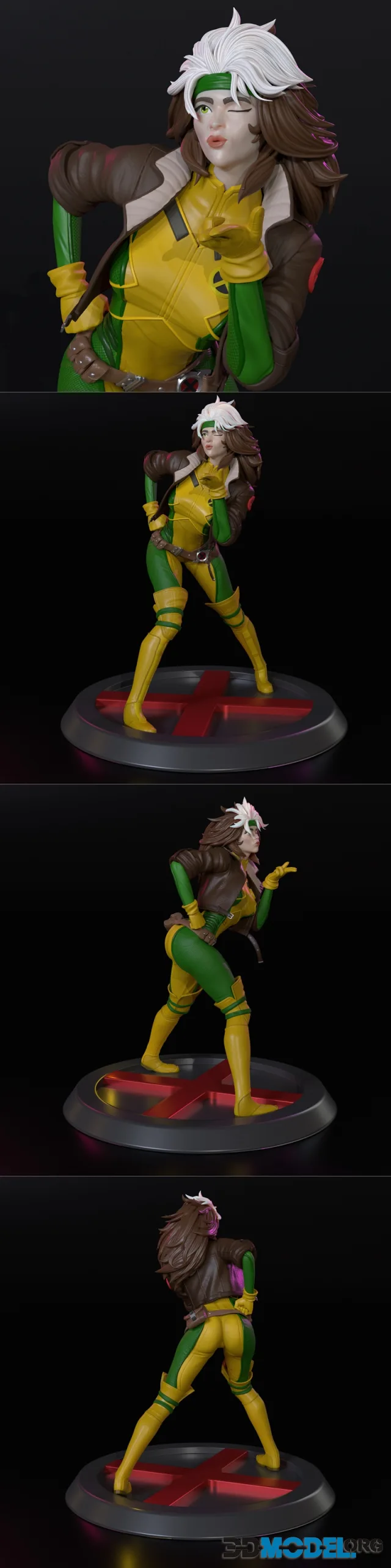 Double Demon - Rogue X-men – Printable