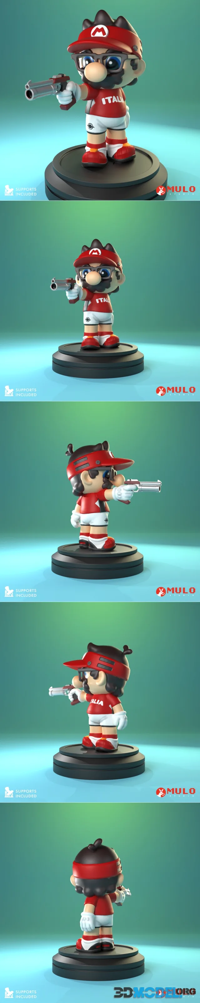 Mulo Studio - Chib iShooter Mario – Printable