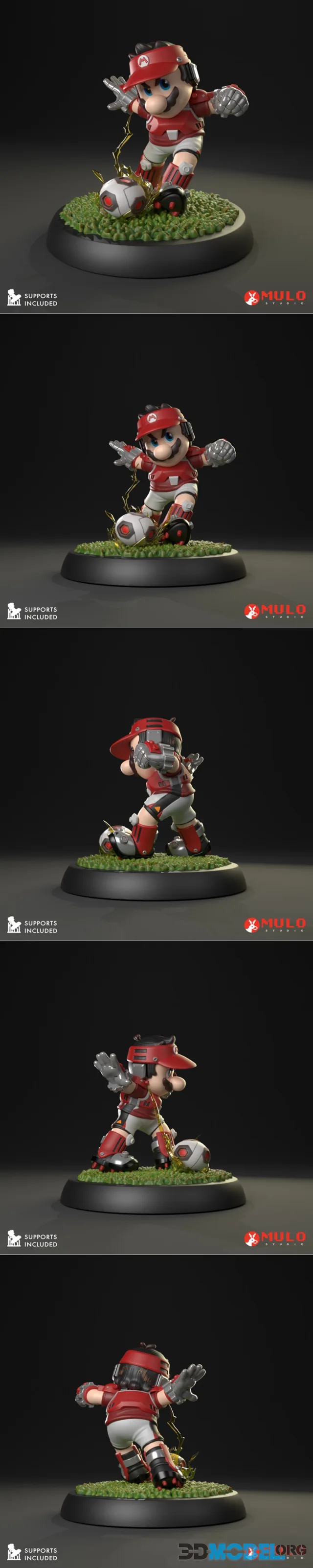 Mulo Studio - Striker Mario – Printable