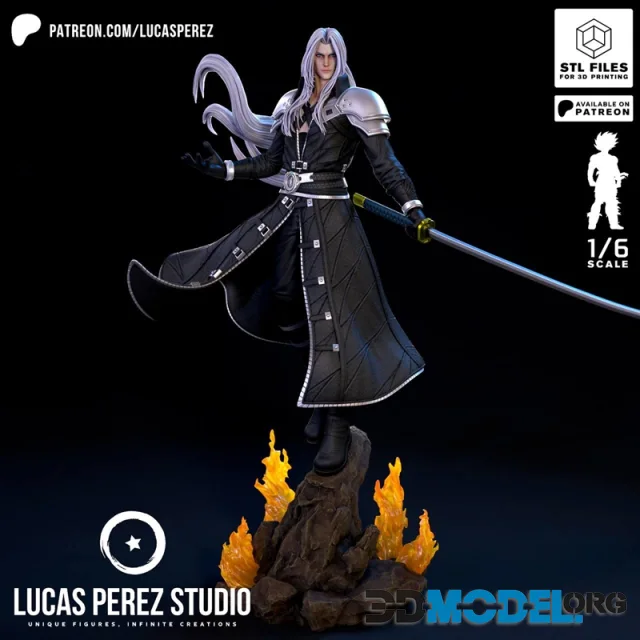 Lucas Perez Studio - Sephiroth – Printable