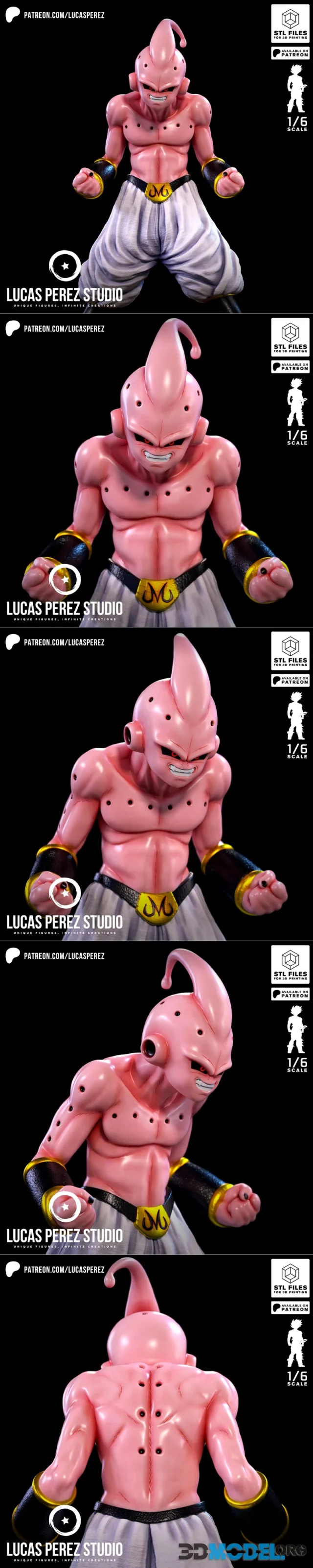 Lucas Perez Studio - Kid Buu – Printable