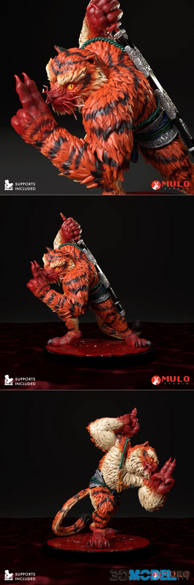 Mulo Studio - Tiger Vanguard – Printable