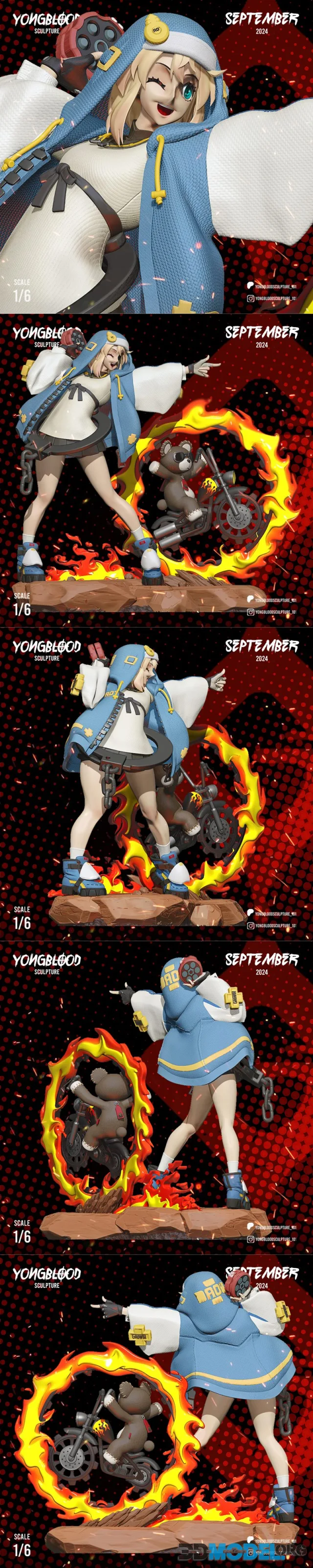 Yongblood Sculpture - Bridget – Printable