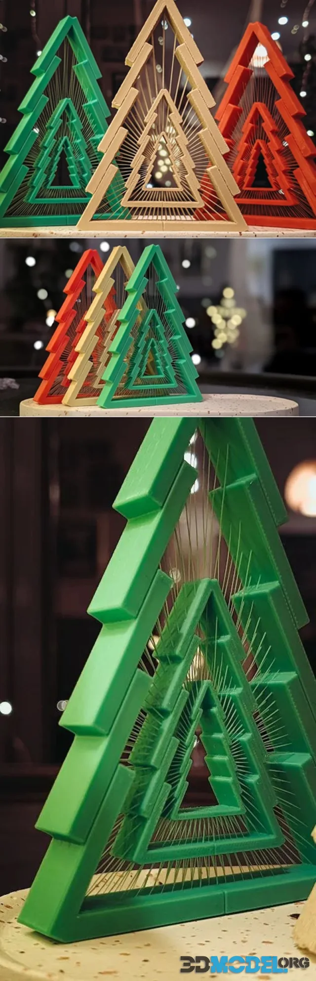 A1 mini Christmas tree – Printable