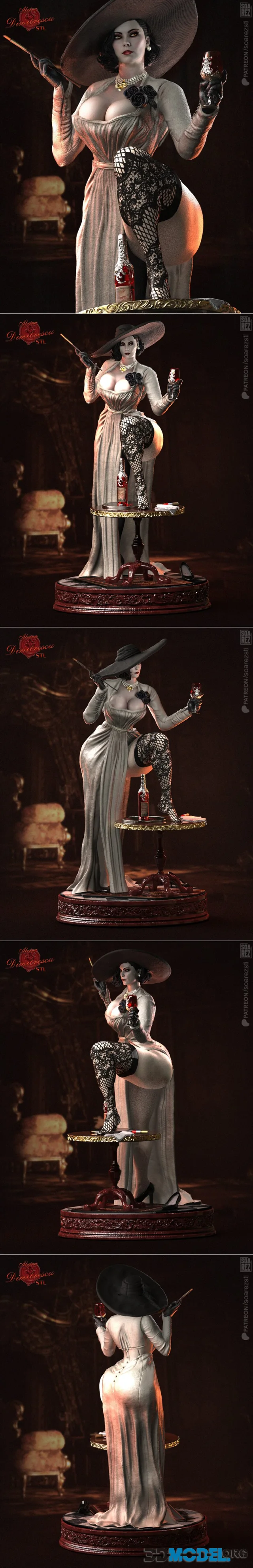 Soarez 3d - Alcina Dimitrescu – Printable