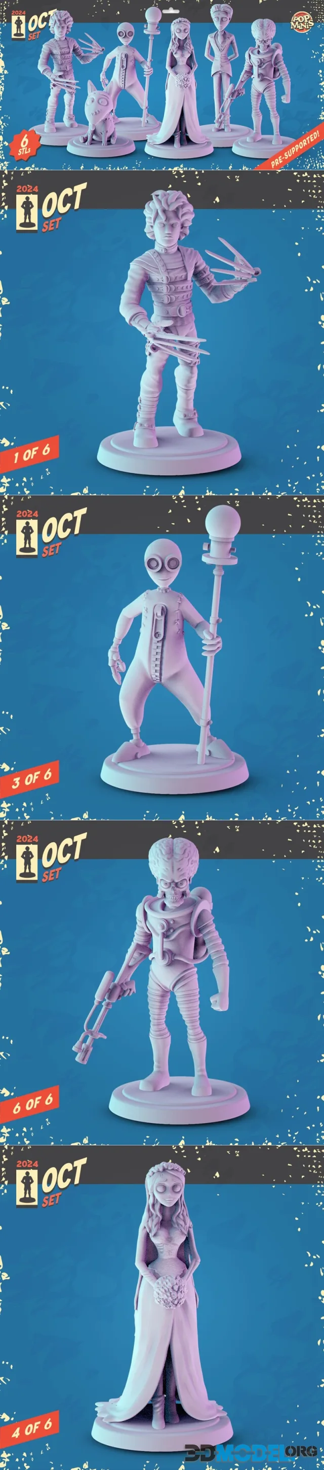 Pop Minis - Halloween 3 October 2024 – Printable