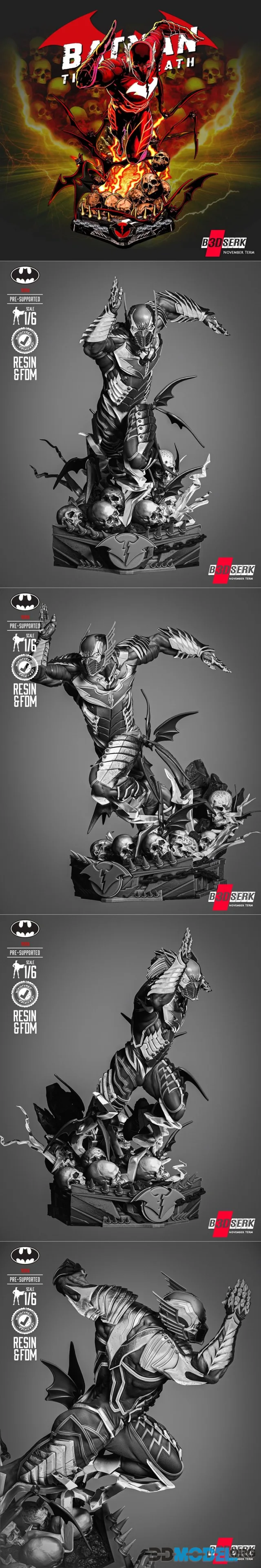 B3DSERK - Red Death Sculpture – Printable
