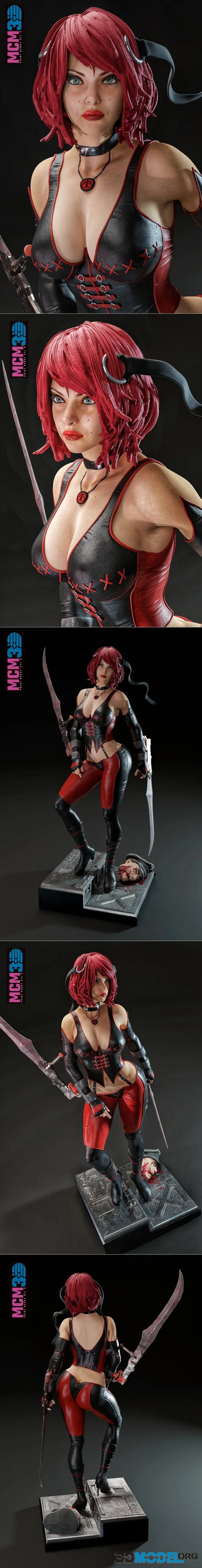 MCM3D - Bloodrayne - Rayne – Printable