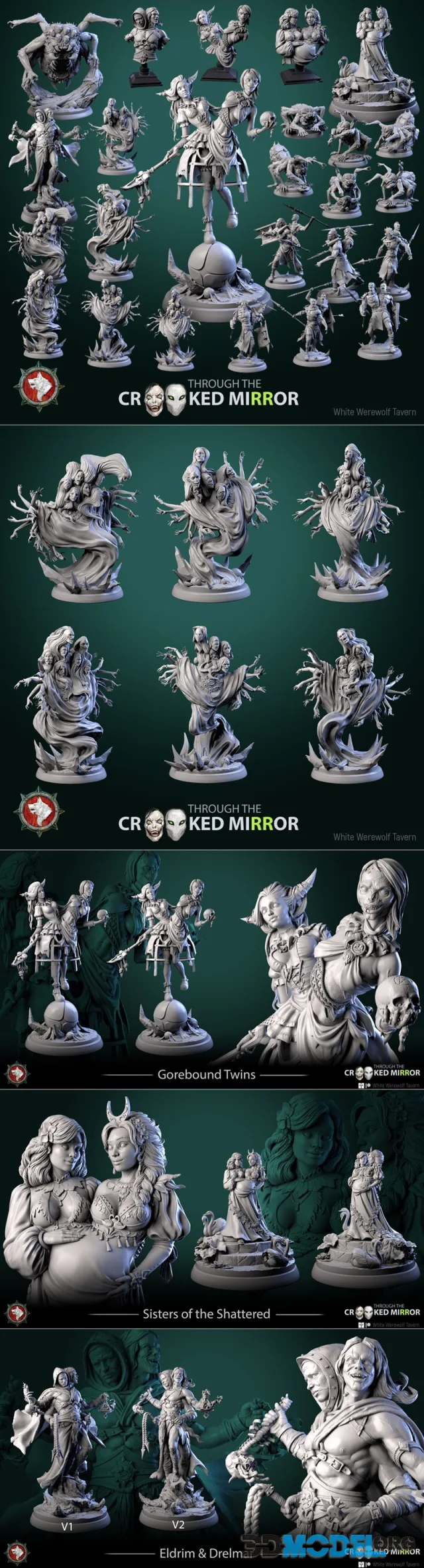 White Werewolf Tavern December 2024 – Printable