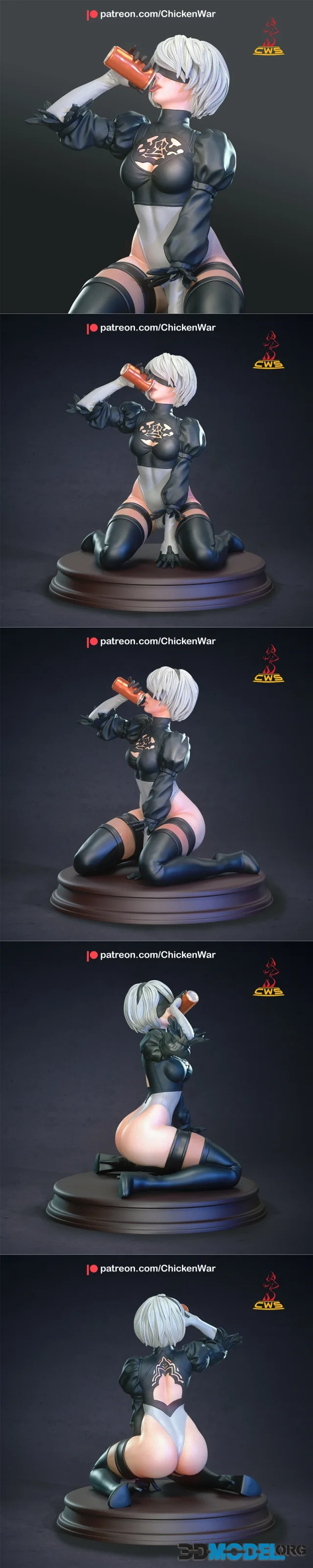 CW Studio - 2B Automata – Printable