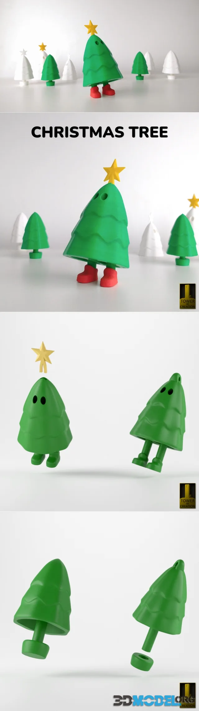 Christmas Tree with legs – Printable