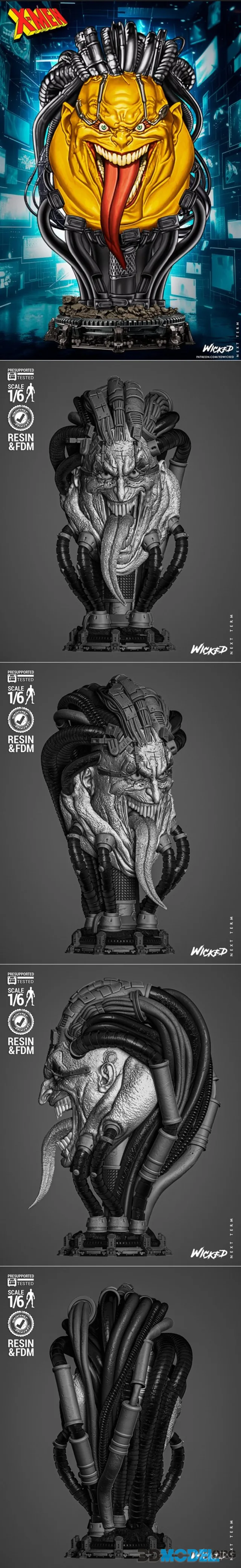 WICKED - Mojo Portrait Bust – Printable