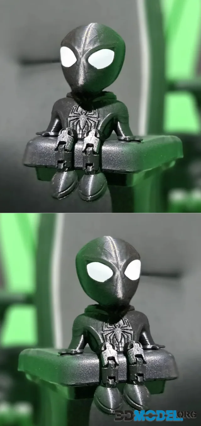 Articulated spiderman – Printable