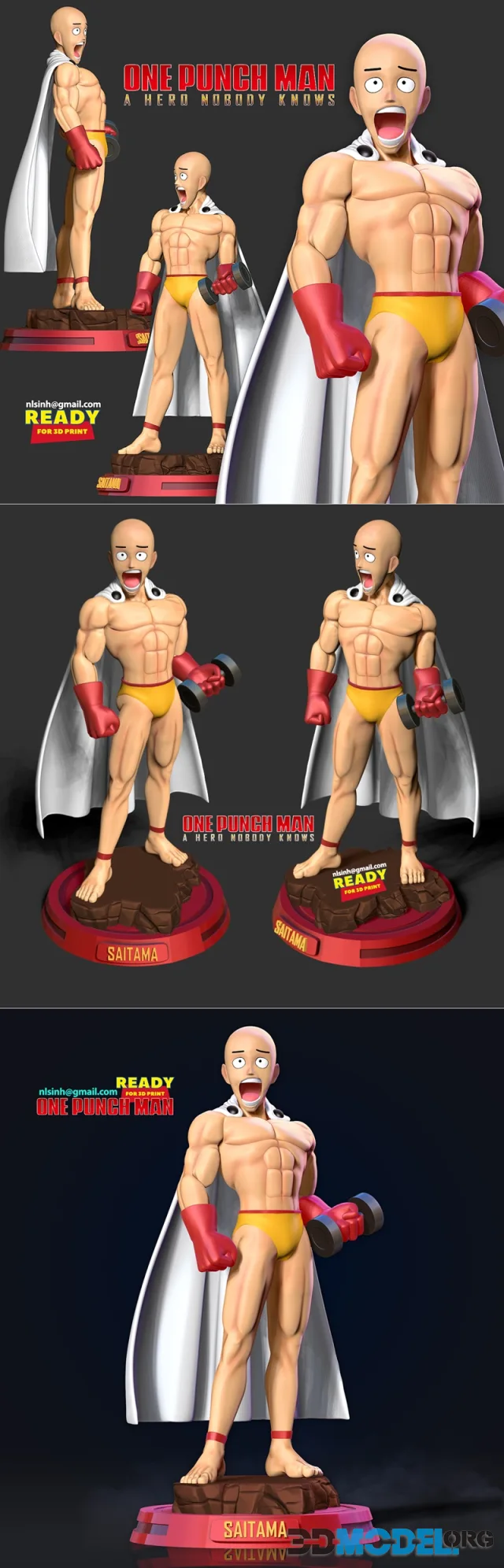 Saitama - One-Punch Man – Printable