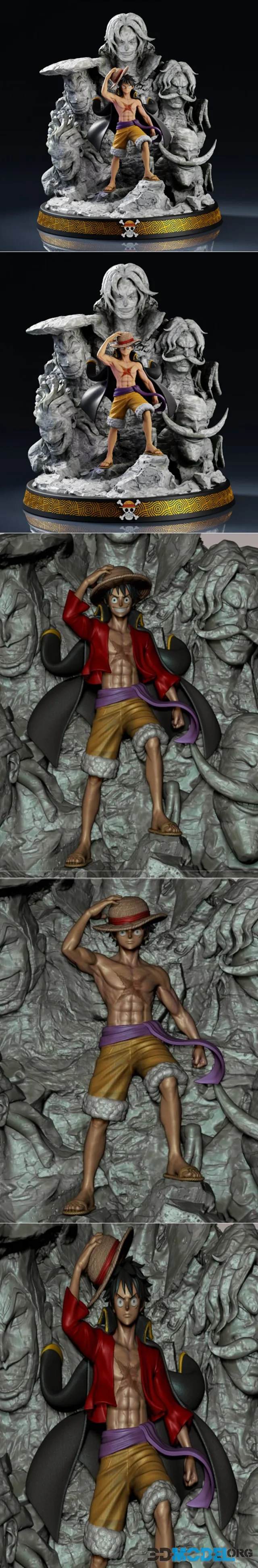 Lotus Art Studio - Luffy Legend – Printable