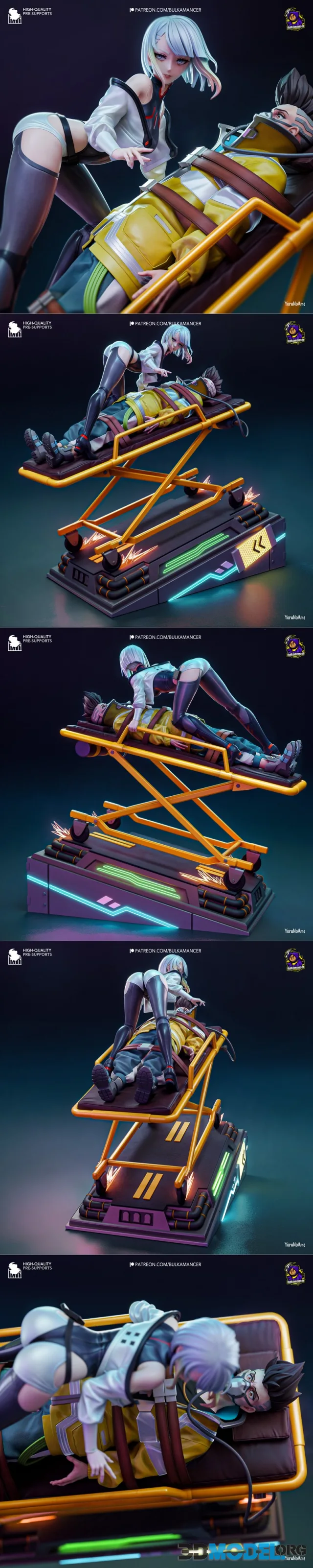 Bulkamancer Sculpts - Edgerunners - Lucy and David – Printable
