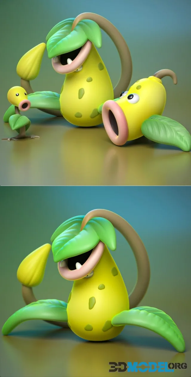 Bellsprout Evolution Line – Printable