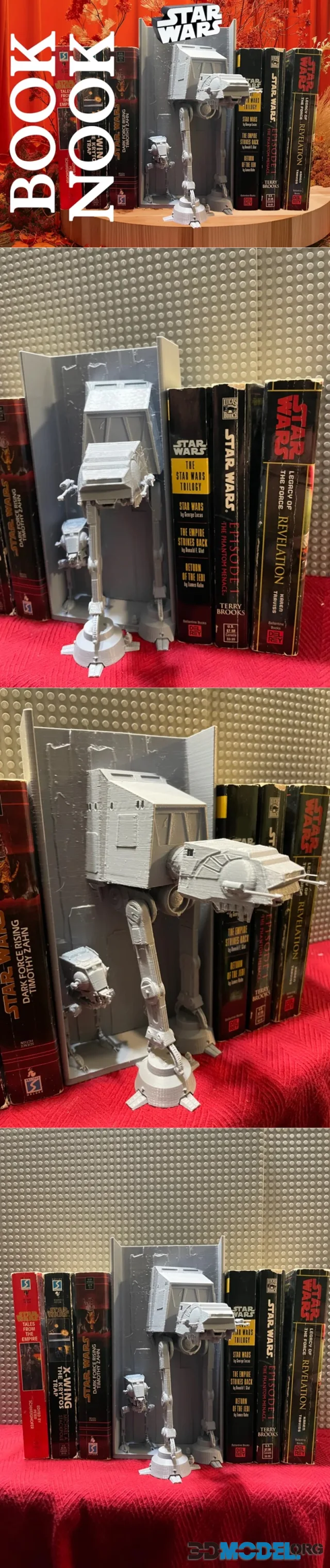 Star Wars AT-AT Book Nook – Printable