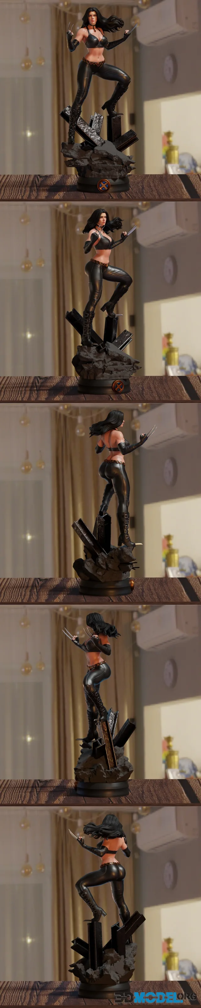 X-23 statue – Printable