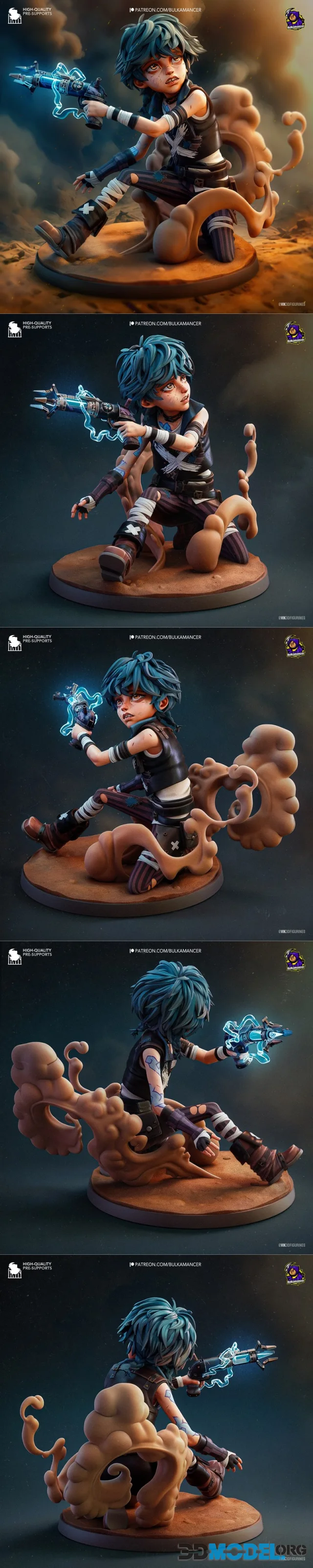 Bulkamancer Sculpts - Arcane - Isha – Printable
