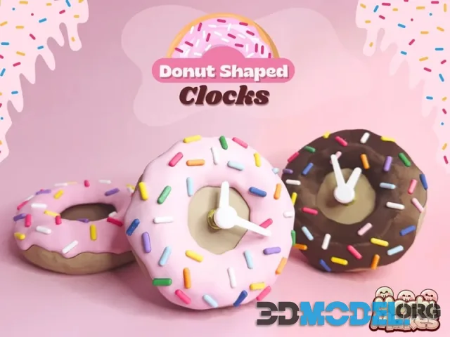 Donut Clock – Printable