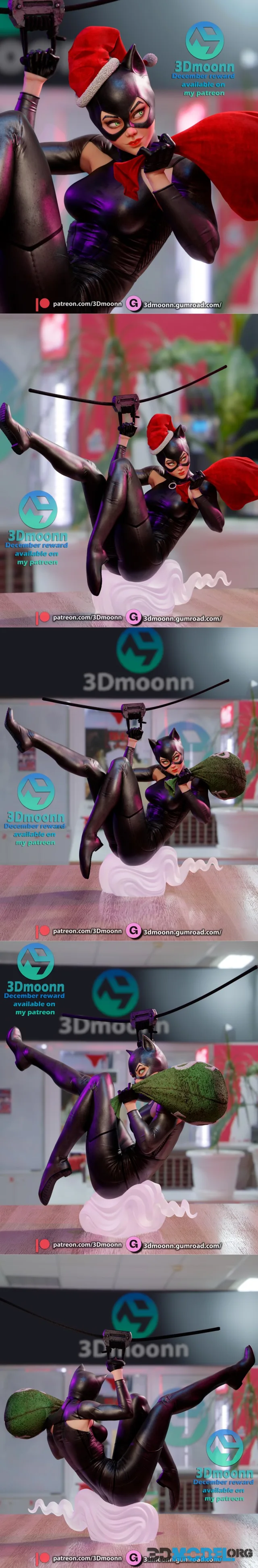 3Dmoonn - DC - Catwoman – Printable