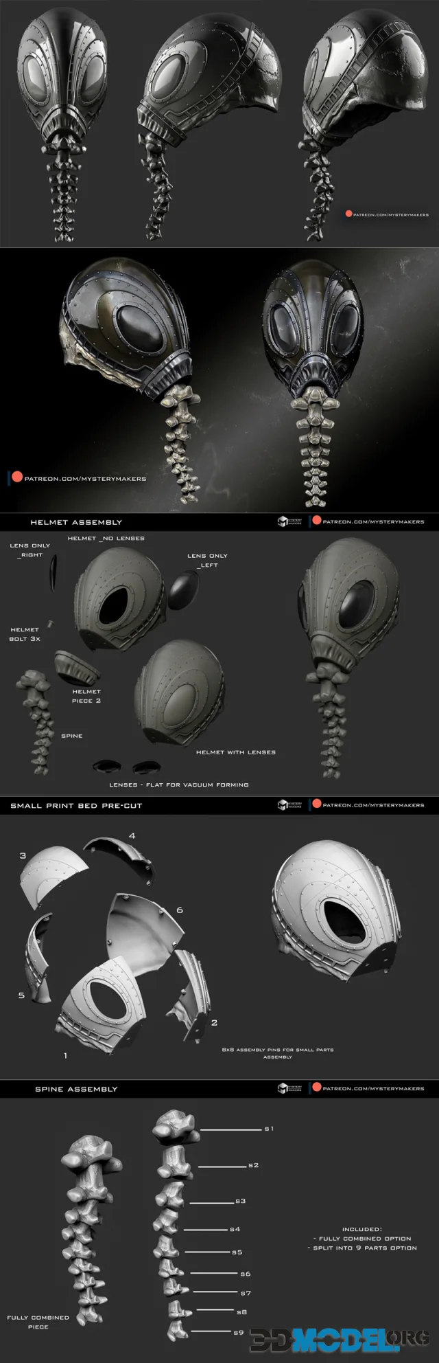 Dream's Helm – Printable