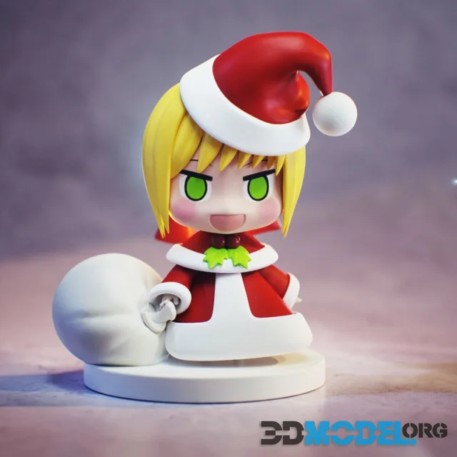 Tenshi Figures - Padoru Nero – Printable