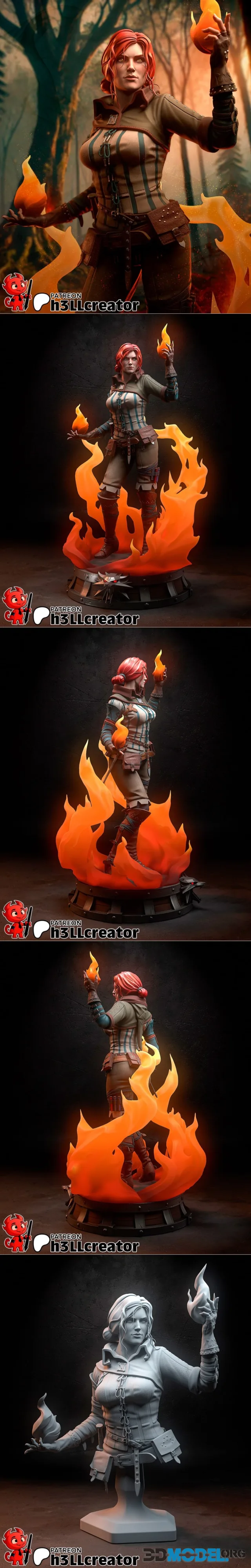 h3LL creator - Triss – Printable