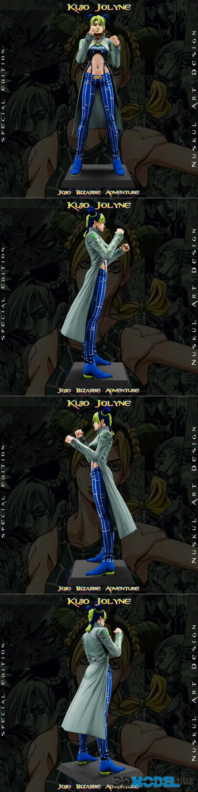 Nuskul Art - Kujo Jolyne – Printable