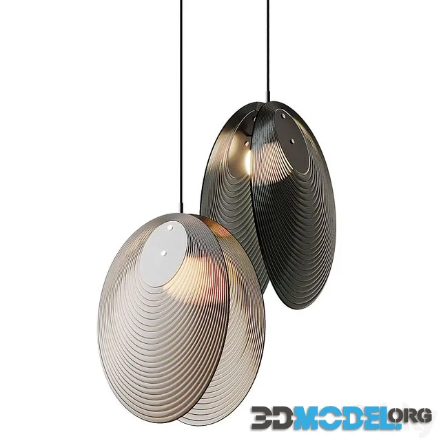 AMA crystal pendant lamp from Bomma