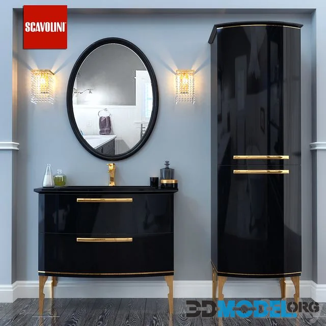 Bathroom Furniture Scavolini Black House