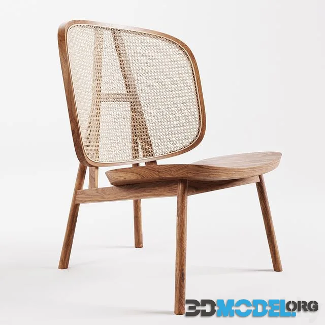 Cane Collection Rattan Lounge Chair