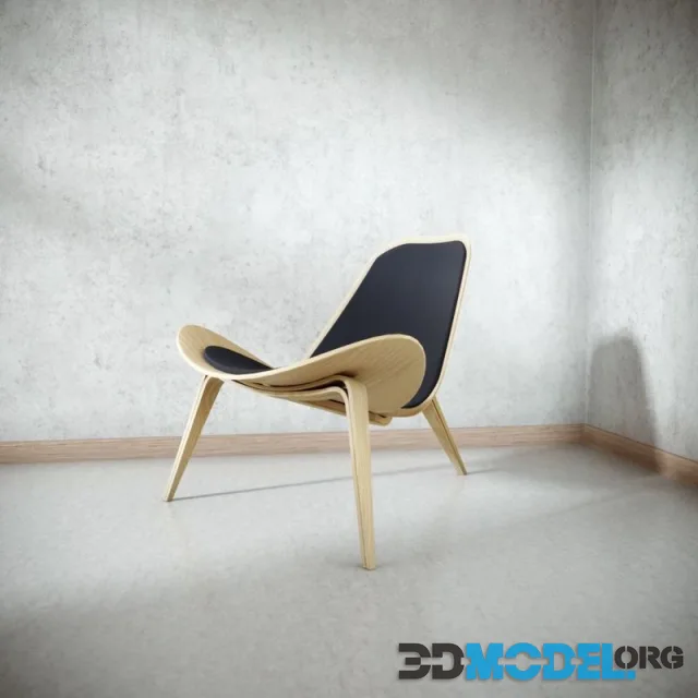 Classic Wood Chair (PBR)