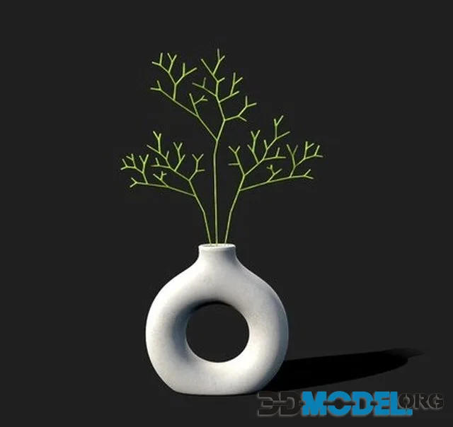 Donut Vase