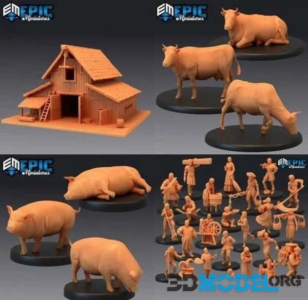Epic Minis – Farm Village