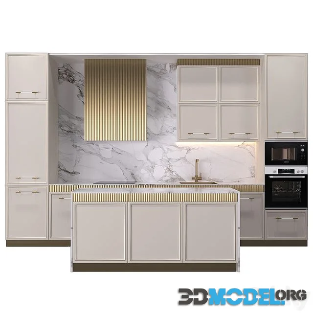 Kitchen 27 with island