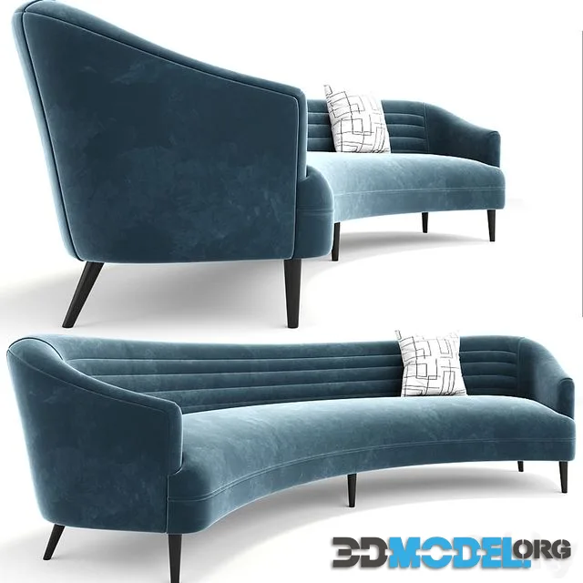 Long Curve Sofa