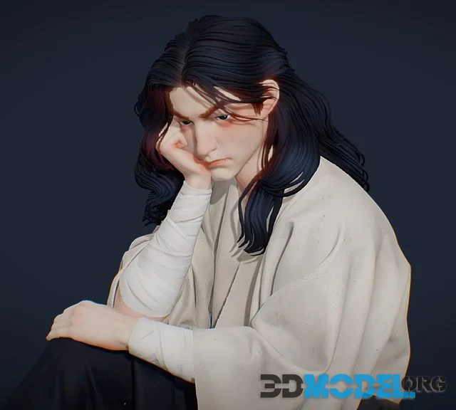 Resting Samurai