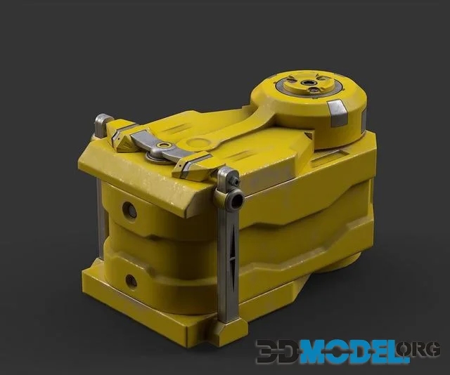 Sci-Fi Loot box 3 (PBR)