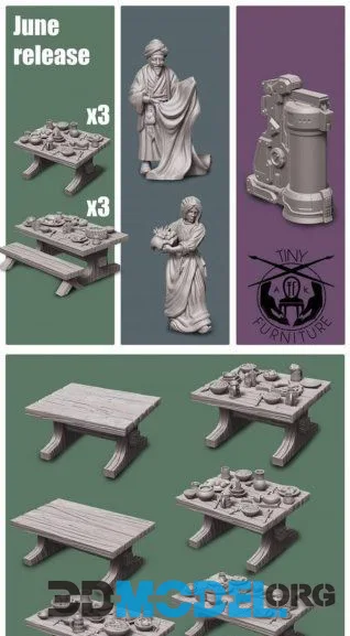 Tiny Furniture June 2021