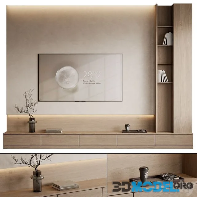 3D Model – TV set 13