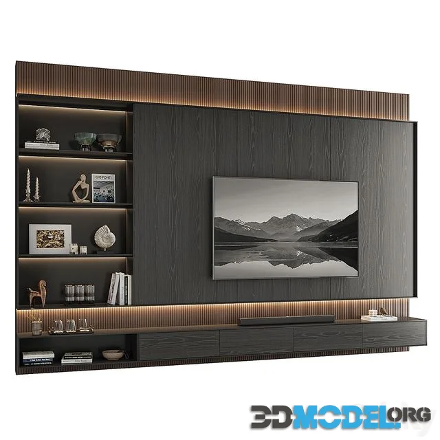 TV Wall Set 002