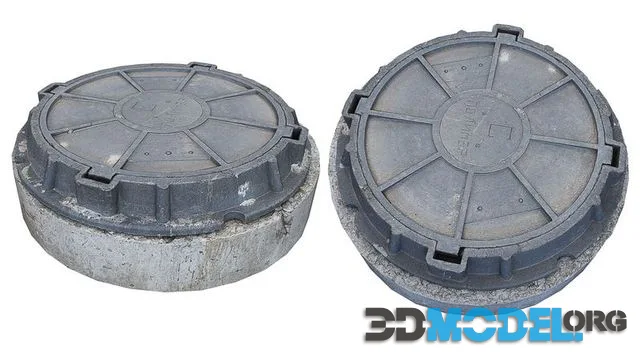 Ultra realistic Sewer well (PBR)